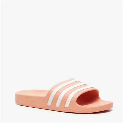 Roze adidas Slippers voor dames online kopen 